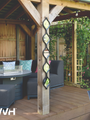 WVH® | The Industrial Droplets | Metal Frame Wall-Mountable Garden Mirrors