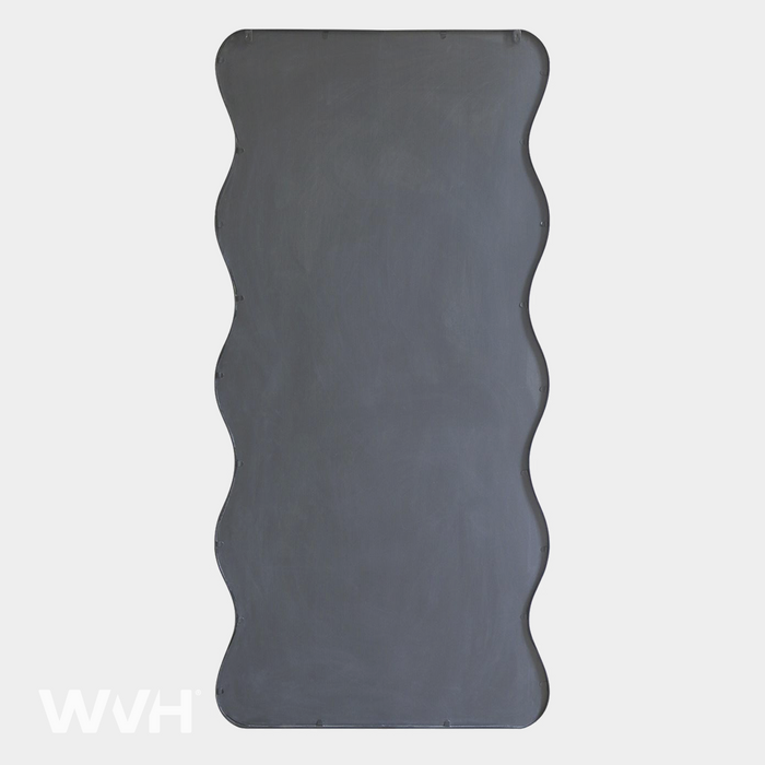 WVH® | The Wave Rectangle | Metal Frame Leaner and Wall-Mountable Garden Mirrors