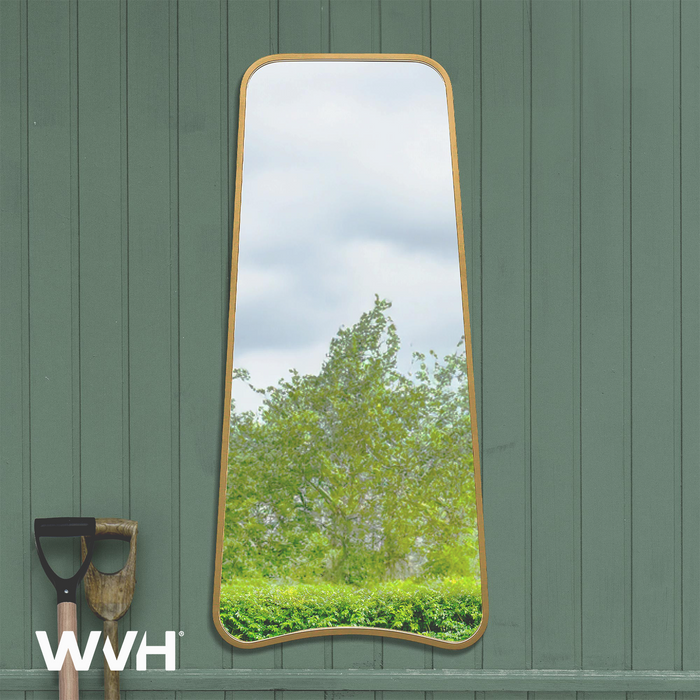 WVH® | The Mid-Century | Metal Frame Leaner and Wall-Mountable Mirrors