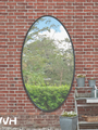 WVH® | The Ovate | Metal Frame Wall-Mountable Mirrors