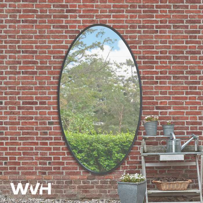 WVH® | The Ovate | Metal Frame Wall-Mountable Mirrors