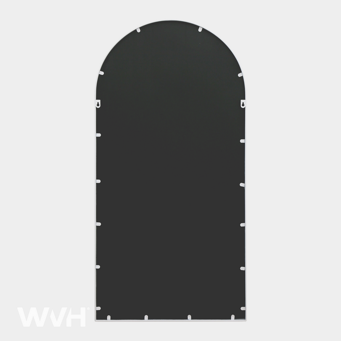 WVH® | Decal Arch | Decorative Pattern Metal Frame Leaner and Wall-Mountable Mirrors