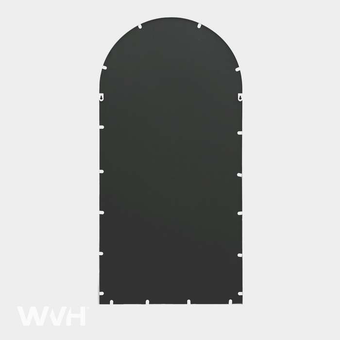 WVH® | Decal Arch | Decorative Pattern Metal Frame Leaner and Wall-Mountable Mirrors