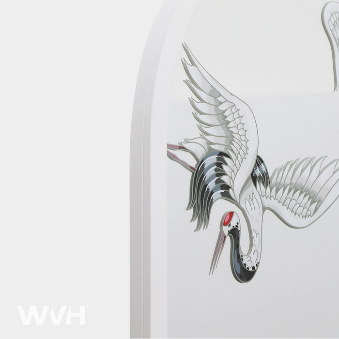 WVH® | Decal Arch | Decorative Pattern Metal Frame Leaner and Wall-Mountable Mirrors