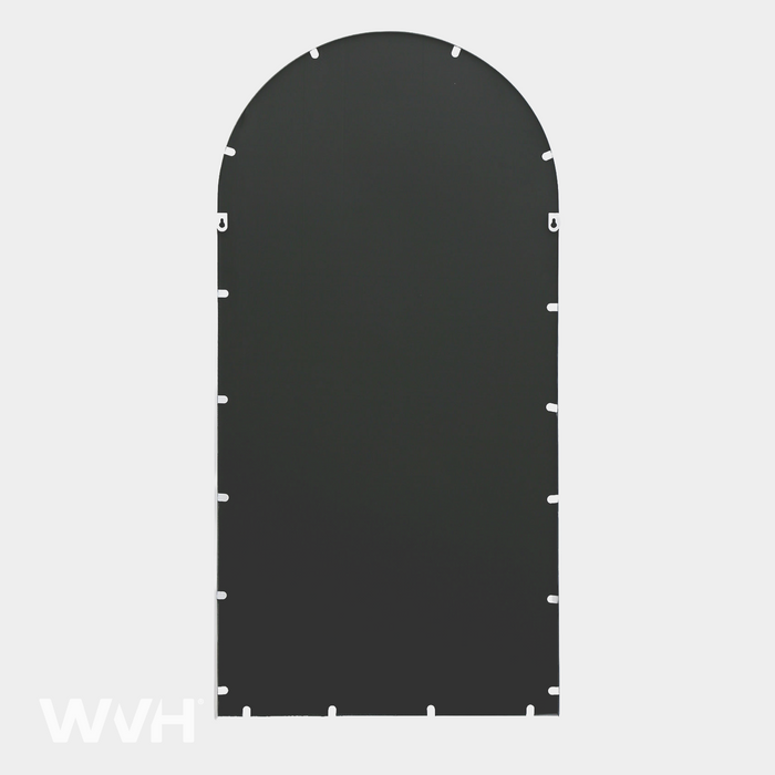 WVH® | Decal Arch | Decorative Pattern Metal Frame Leaner and Wall-Mountable Mirrors
