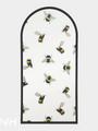WVH® | Decal Arch | Decorative Pattern Metal Frame Leaner and Wall-Mountable Mirrors