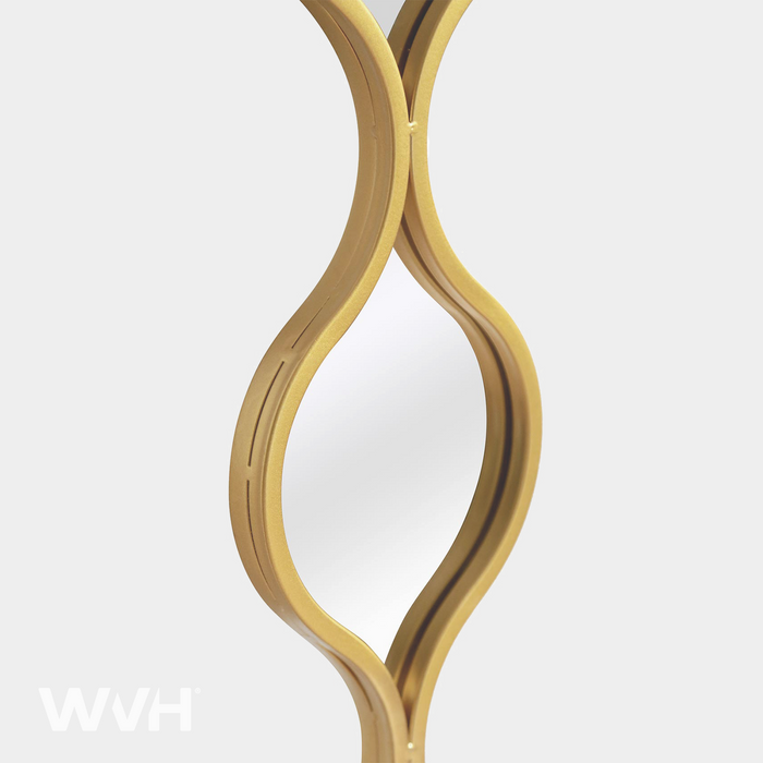 WVH® | The Industrial Droplets | Metal Frame Wall-Mountable Garden Mirrors