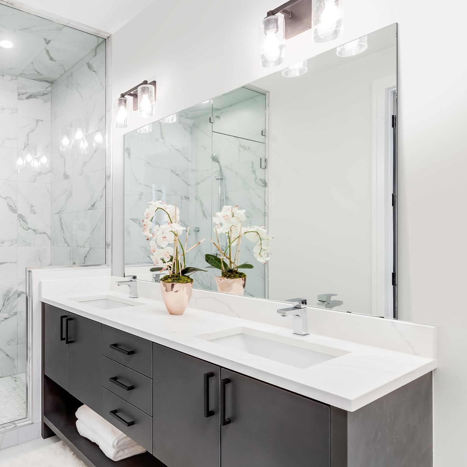 WVH® | The Sheet | Polished Edge Wall-Mounted Mirrors