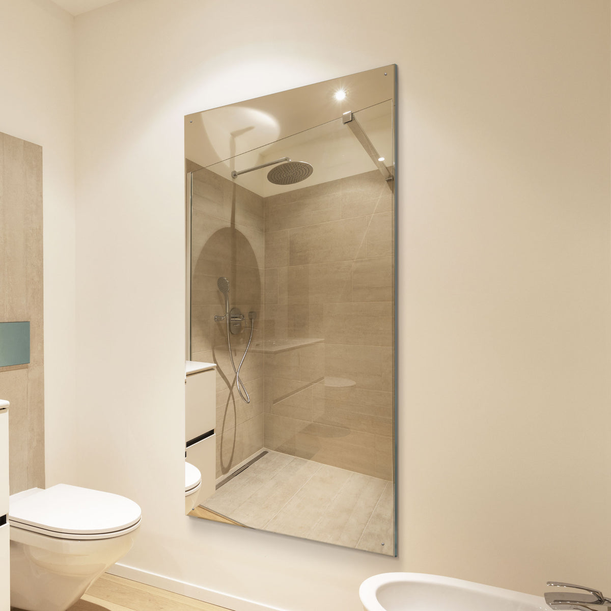 WVH® | The Sheet | Polished Edge Wall-Mounted Mirrors