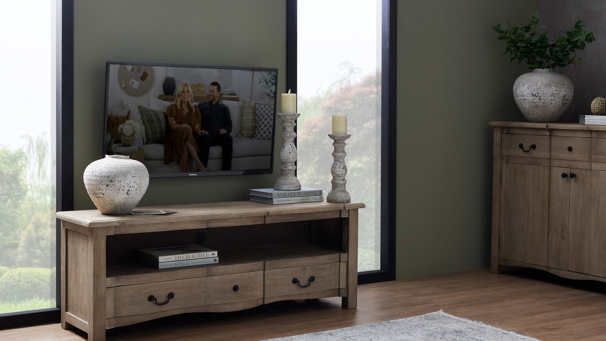 WVH™ | Copgrove Bleached Wood | Single-Drawer Media Unit