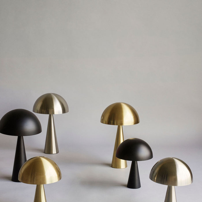Hübsch | Black Iron | Mushroom Table Lamp