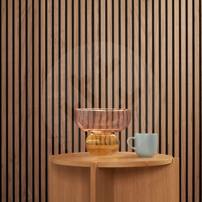 Hübsch | Amber Rose | Glass Show Vase