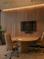 Acupanel® Luxe Plus Oak Fire-Rated Acoustic Wood Wall Panels