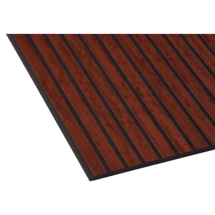 Acupanel Makore Figured Oiled (Non-Acoustic) Wood Wall Panel