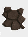 Muratto® Organic Beehive Honeycomb Pattern Luxury Cork Wall Tiles