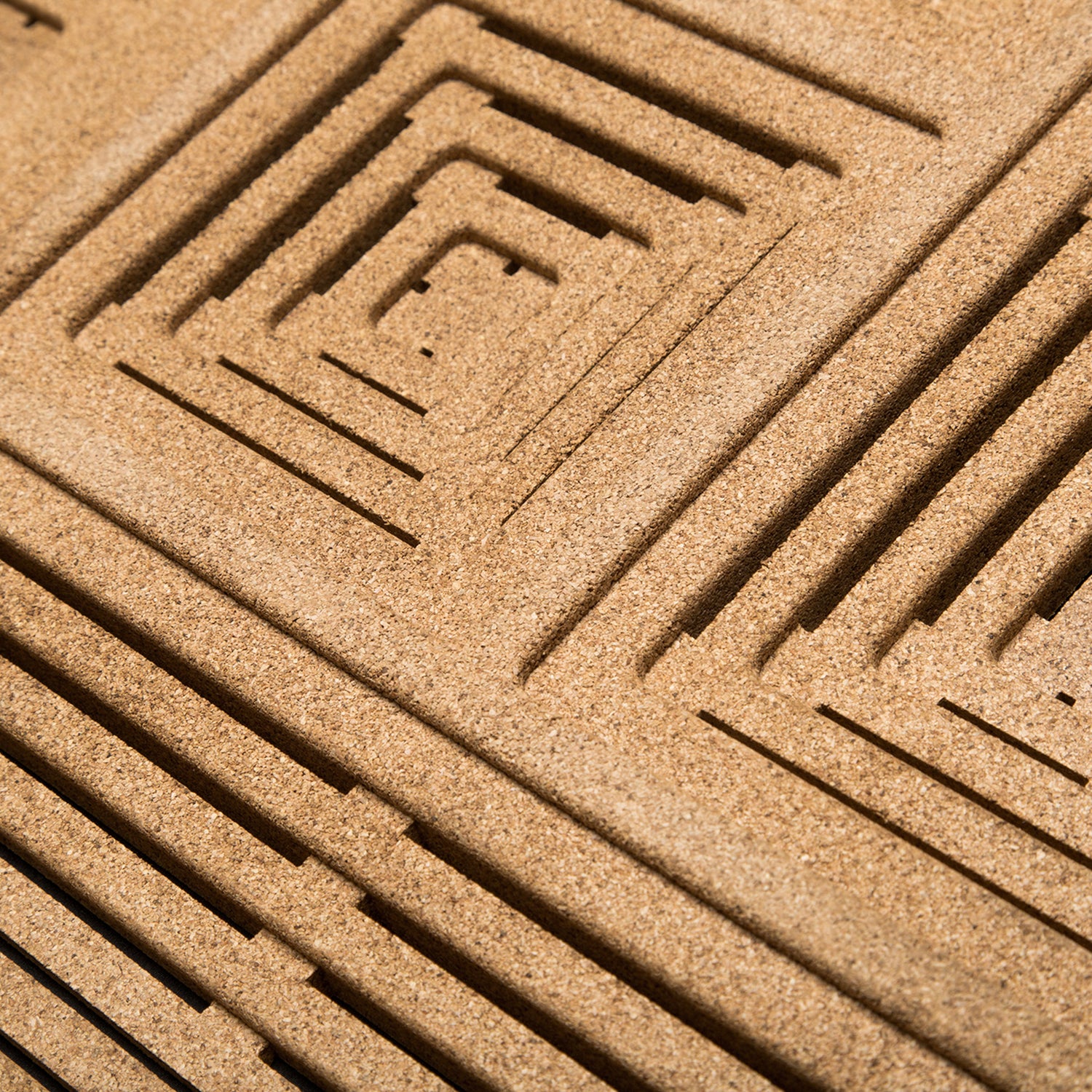 Muratto® Organic Buzzer Noise Reducing Luxury Cork Acoustic Wall Tiles