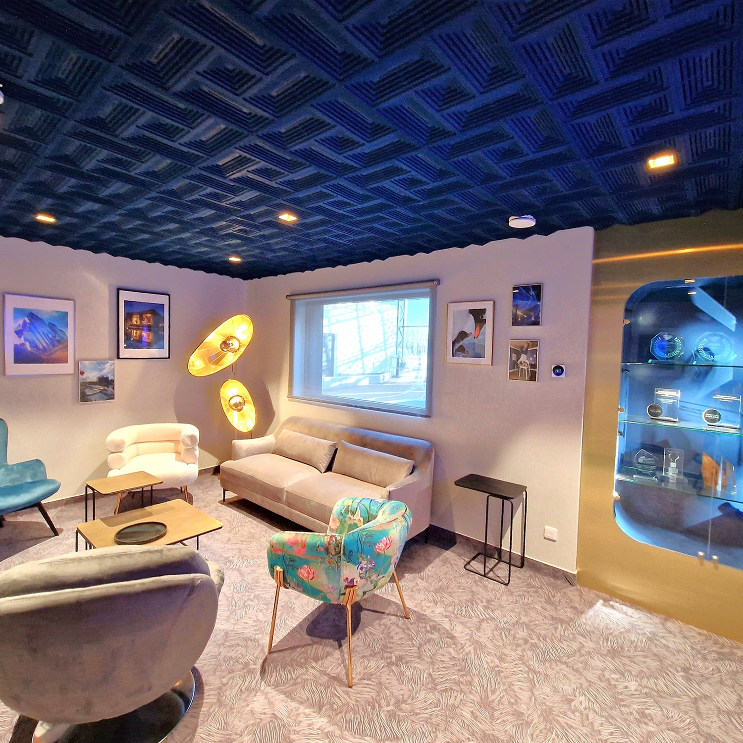 Muratto® Organic Buzzer Noise Reducing Luxury Cork Acoustic Wall Tiles