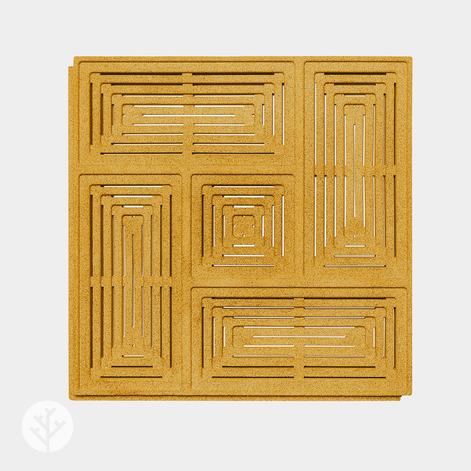 Muratto® Organic Buzzer Noise Reducing Luxury Cork Acoustic Wall Tiles