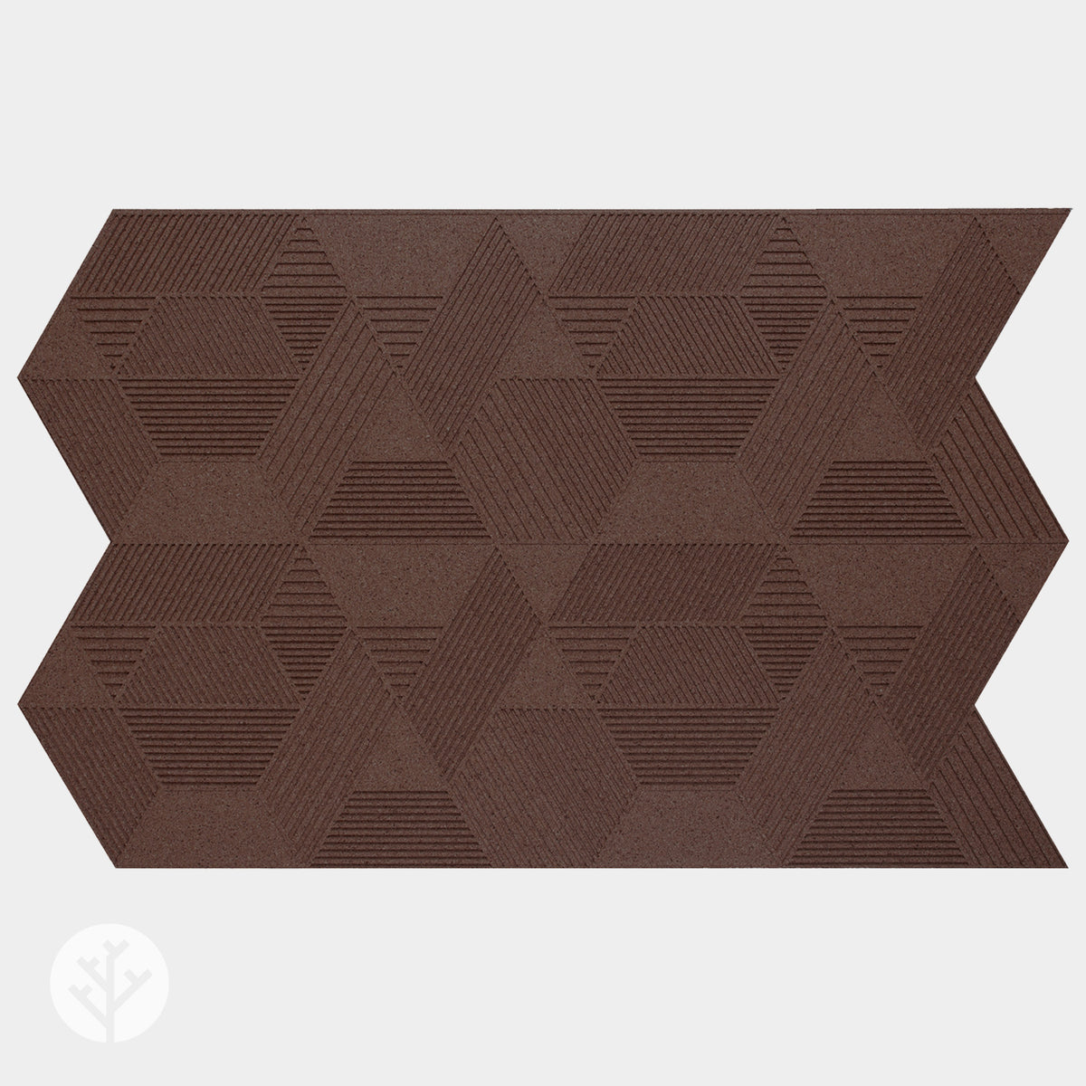 Muratto® Organic Strips Geometric Luxury Cork Wall Tiles