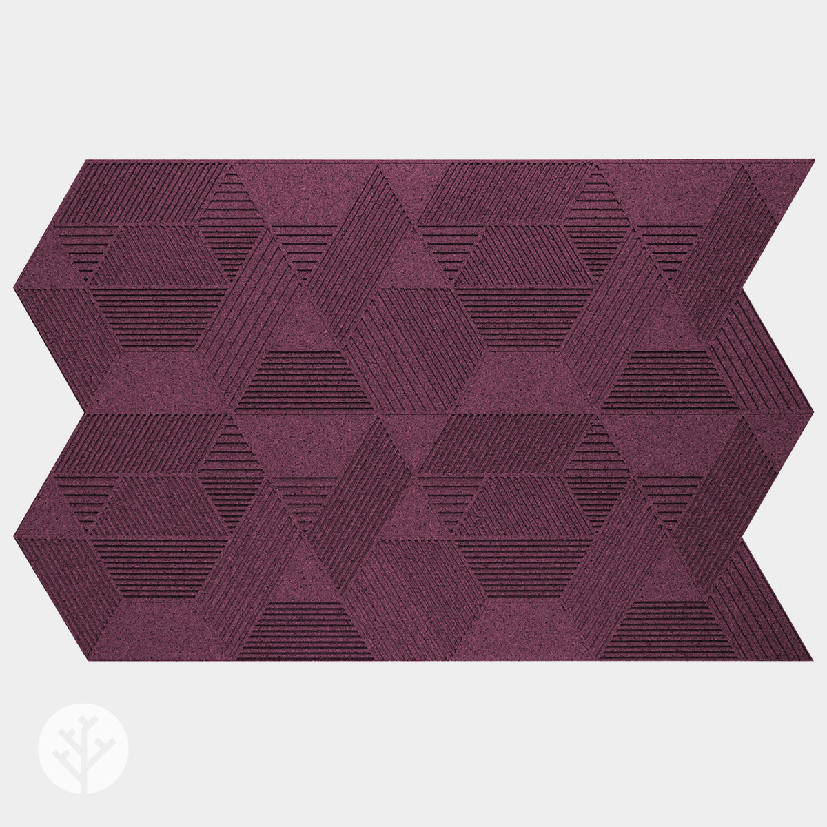 Muratto® Organic Strips Geometric Luxury Cork Wall Tiles