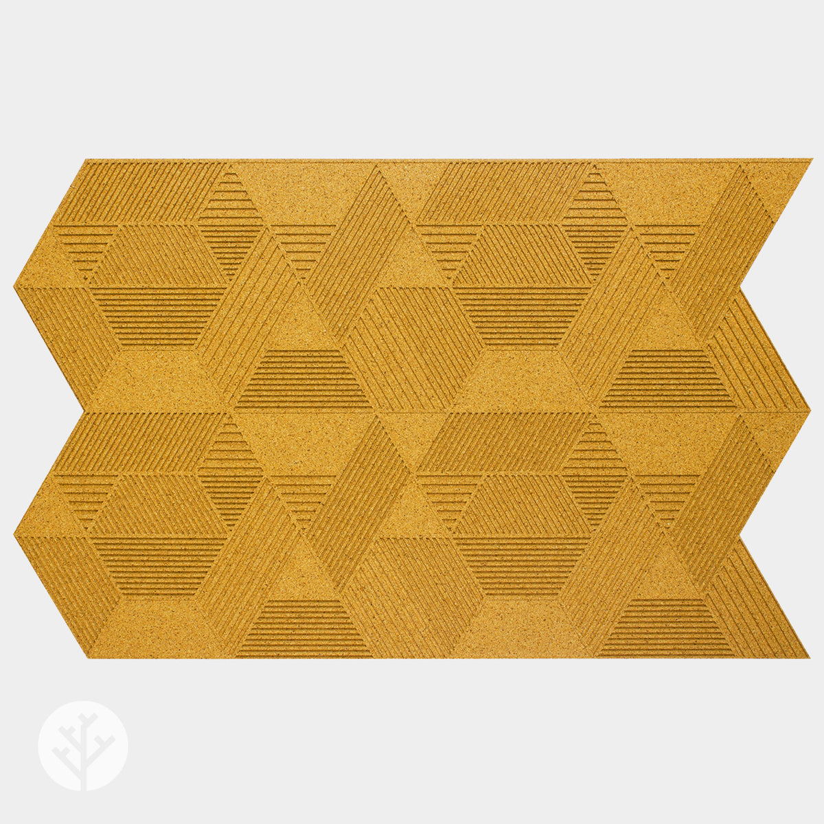 Muratto® Organic Strips Geometric Luxury Cork Wall Tiles