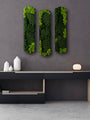 Muratto® Green Hexad Preserved Moss Luxury Wall Tiles