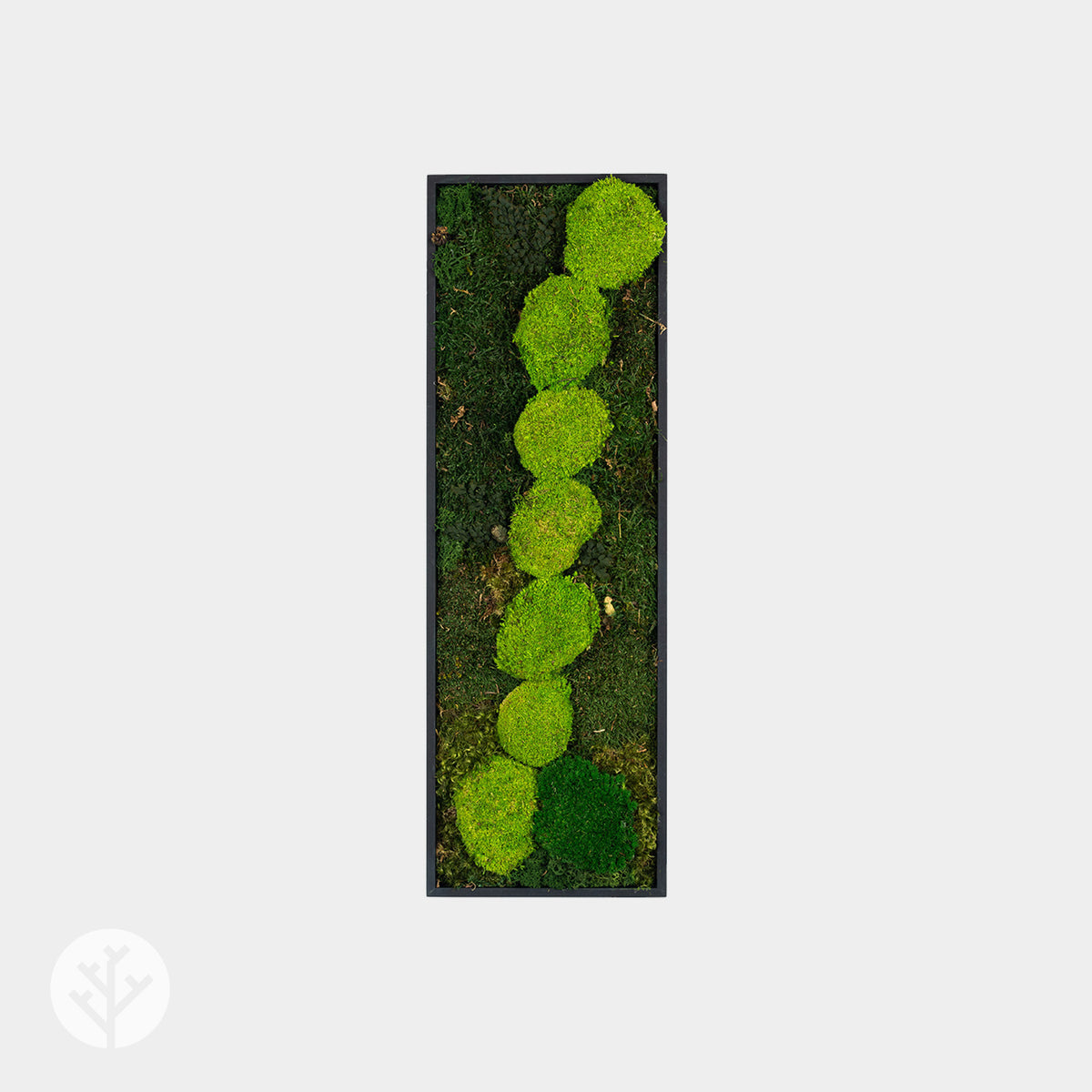 Muratto® Green Modular Square Preserved Moss Luxury Wall Tiles