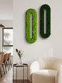 Muratto® Green Overlong Preserved Moss Luxury Wall Tiles