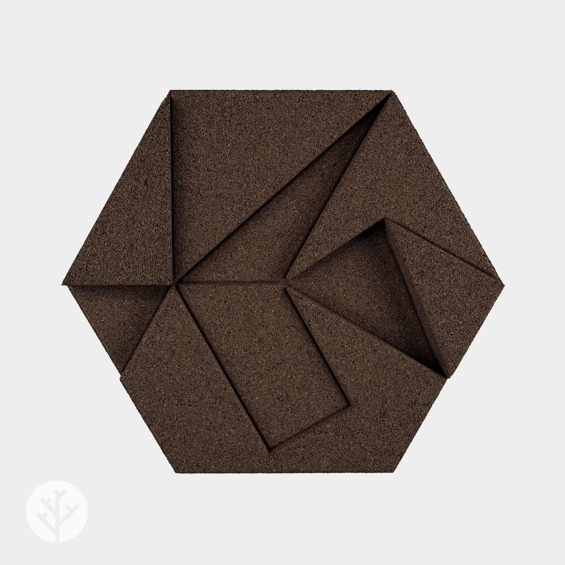 Muratto® Organic Hexagon Luxury Cork Wall Tiles