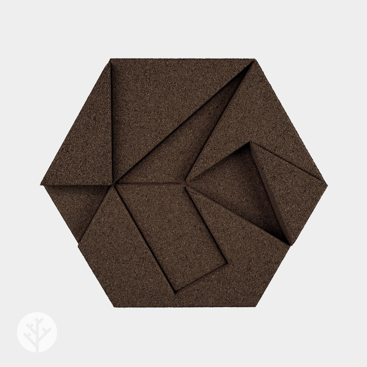 Muratto® Organic Hexagon Luxury Cork Wall Tiles