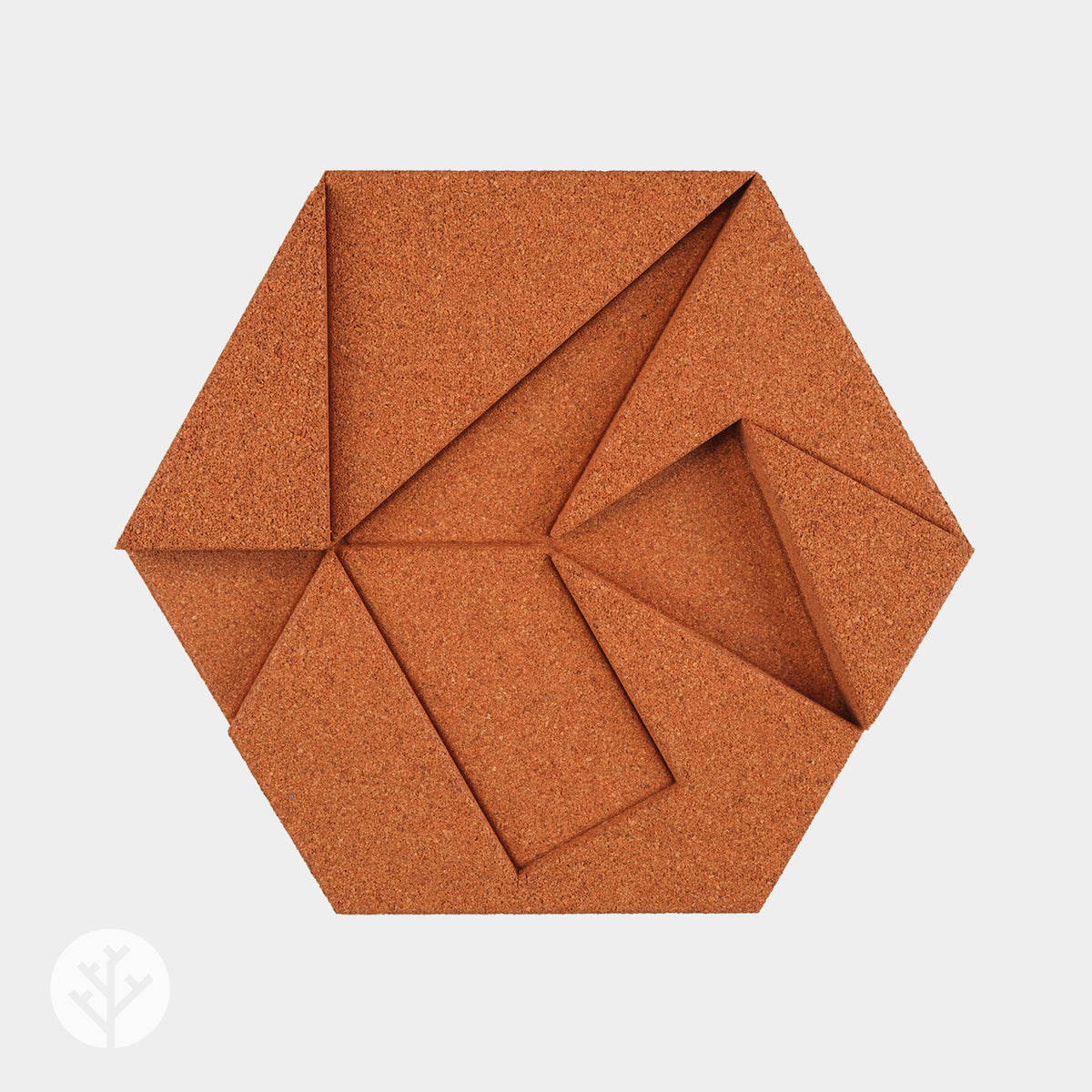 Muratto® Organic Hexagon Luxury Cork Wall Tiles