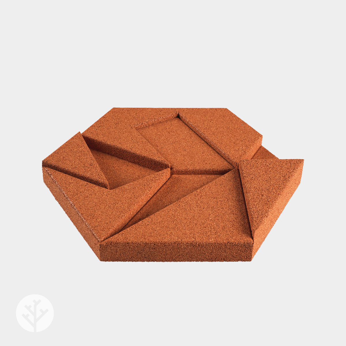 Muratto® Organic Hexagon Luxury Cork Wall Tiles
