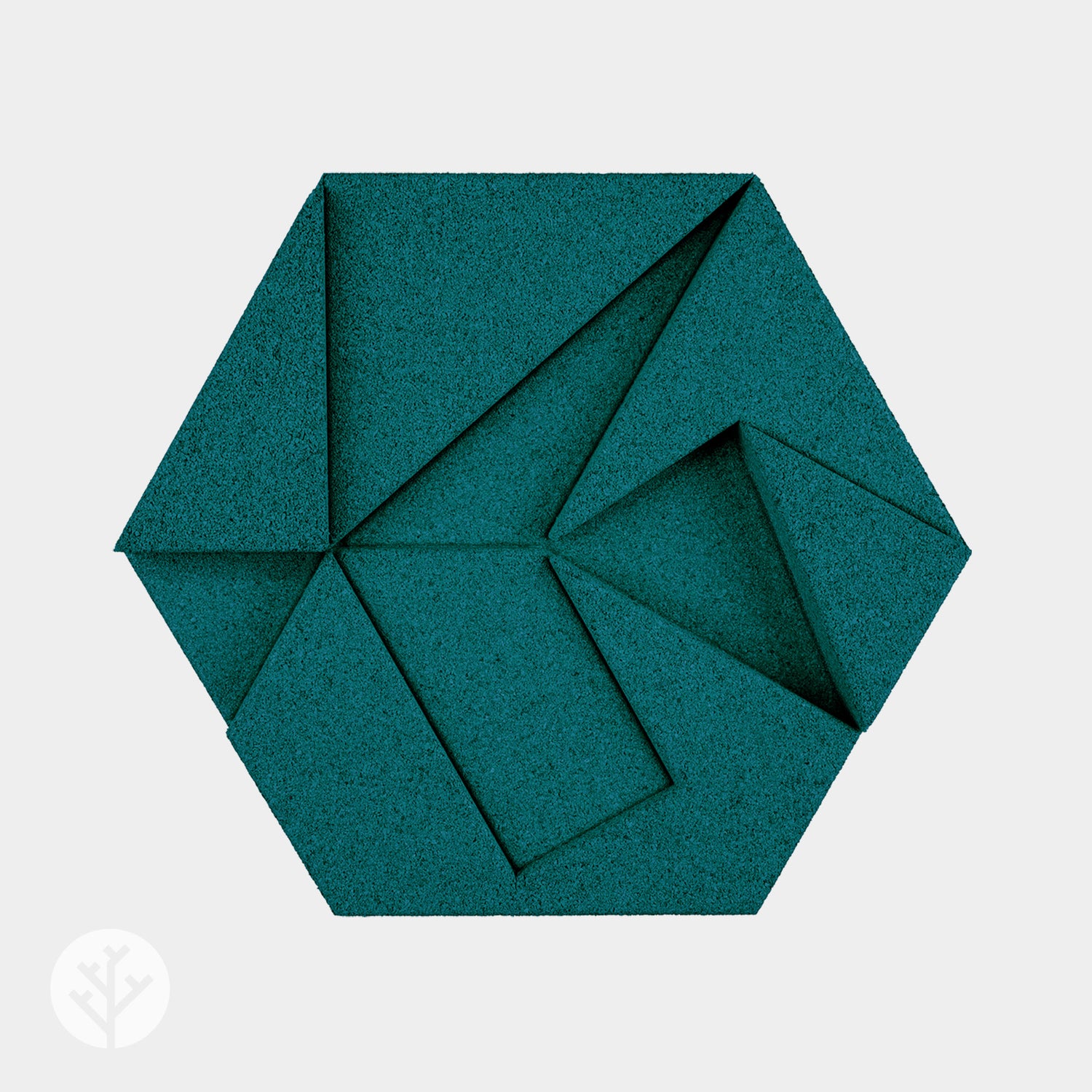 Muratto® Organic Hexagon Luxury Cork Wall Tiles