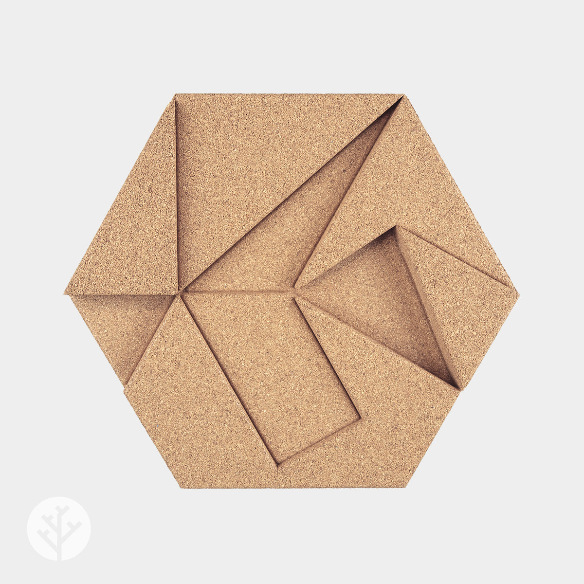 Muratto® Organic Hexagon Luxury Cork Wall Tiles