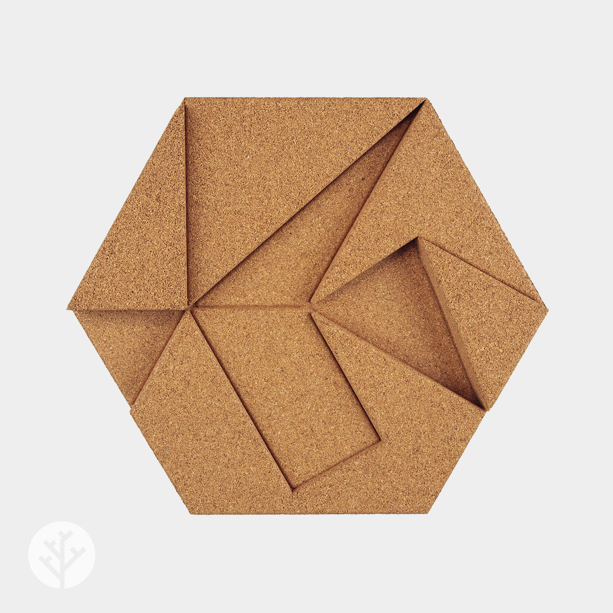 Muratto® Organic Hexagon Luxury Cork Wall Tiles
