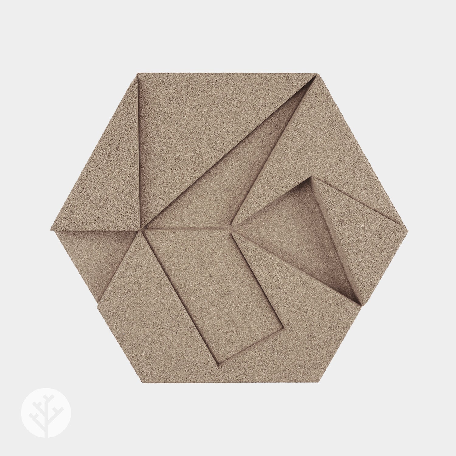 Muratto® Organic Hexagon Luxury Cork Wall Tiles