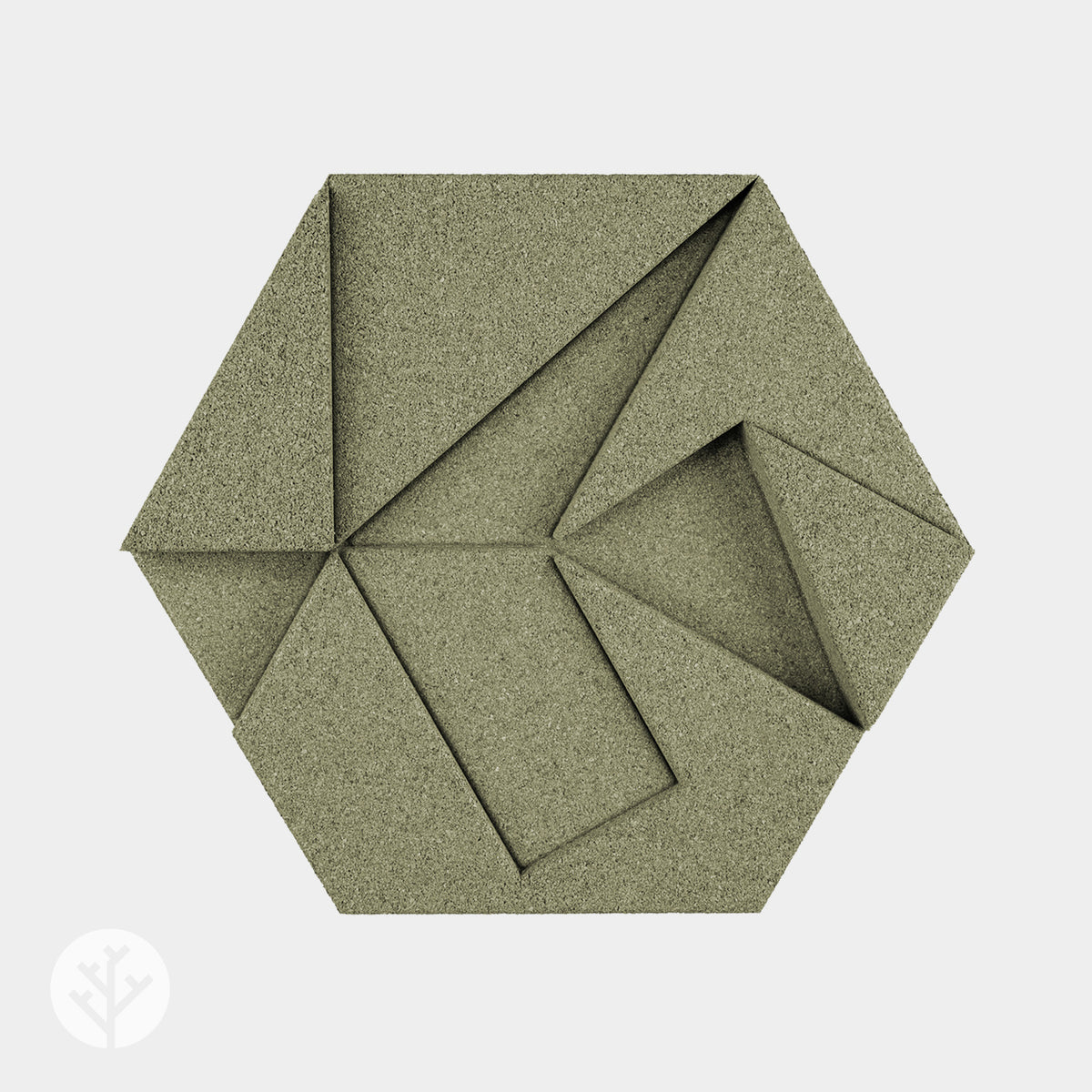 Muratto® Organic Hexagon Luxury Cork Wall Tiles