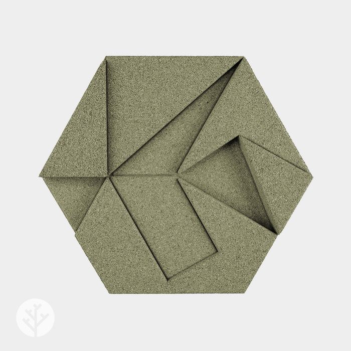 Muratto® Organic Hexagon Luxury Cork Wall Panels