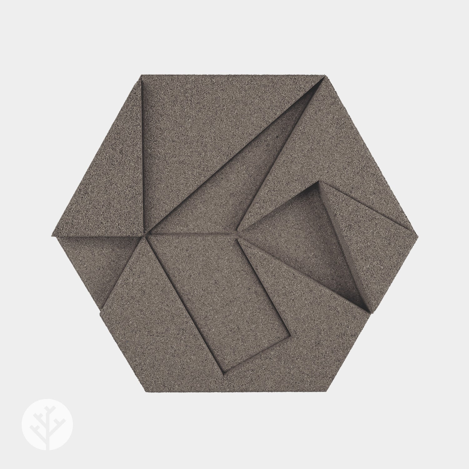 Muratto® Organic Hexagon Luxury Cork Wall Tiles