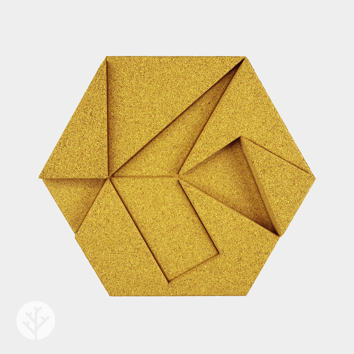 Muratto® Organic Hexagon Luxury Cork Wall Tiles