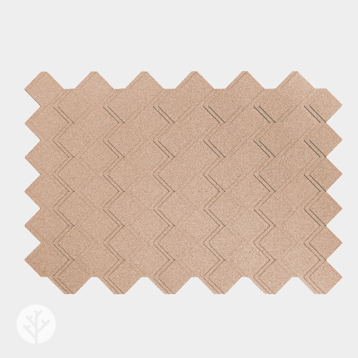 Muratto® Organic Strips Step Luxury Cork Wall Tiles
