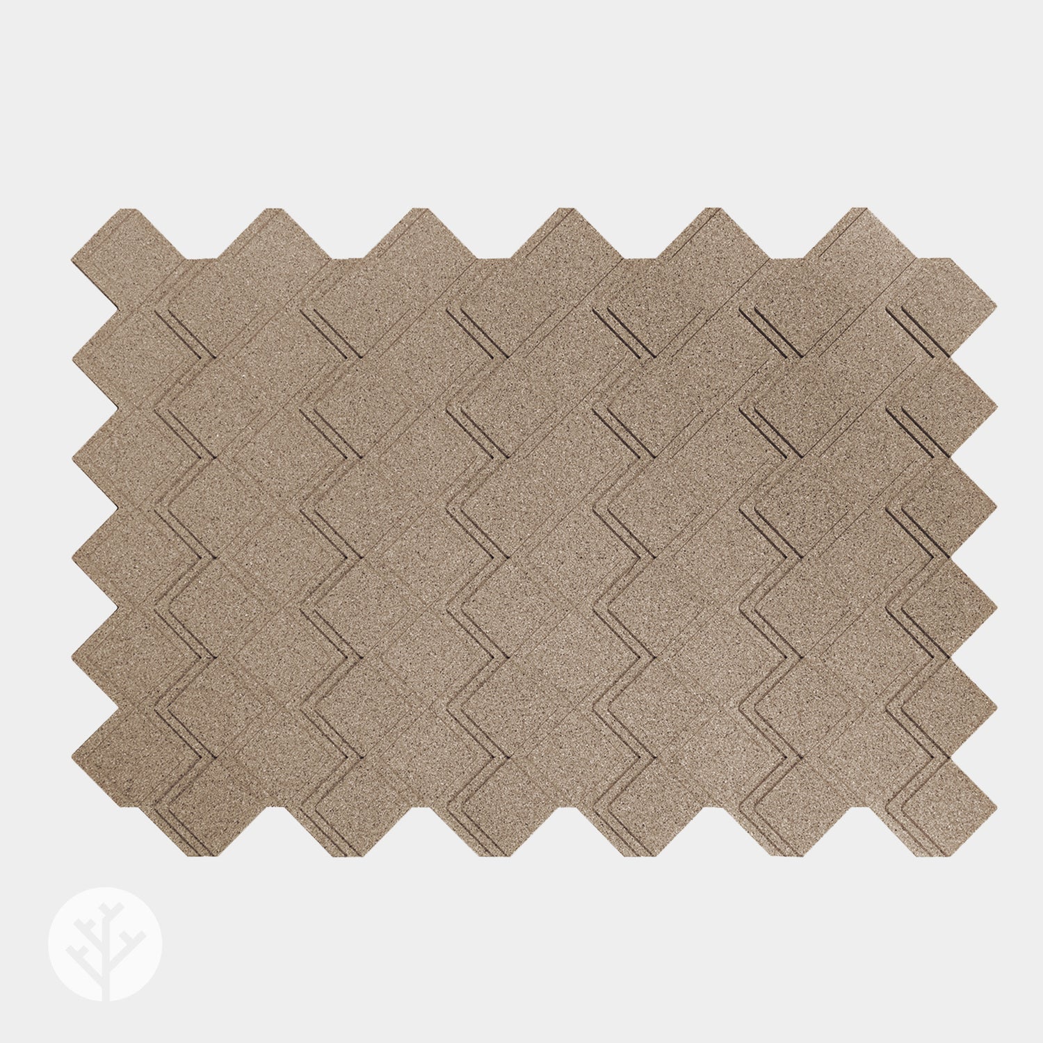 Muratto® Organic Strips Step Luxury Cork Wall Tiles