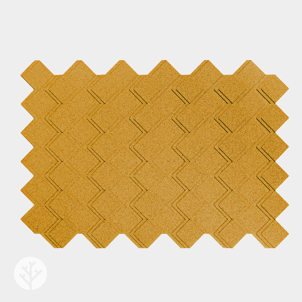 Muratto® Organic Strips Step Luxury Cork Wall Tiles