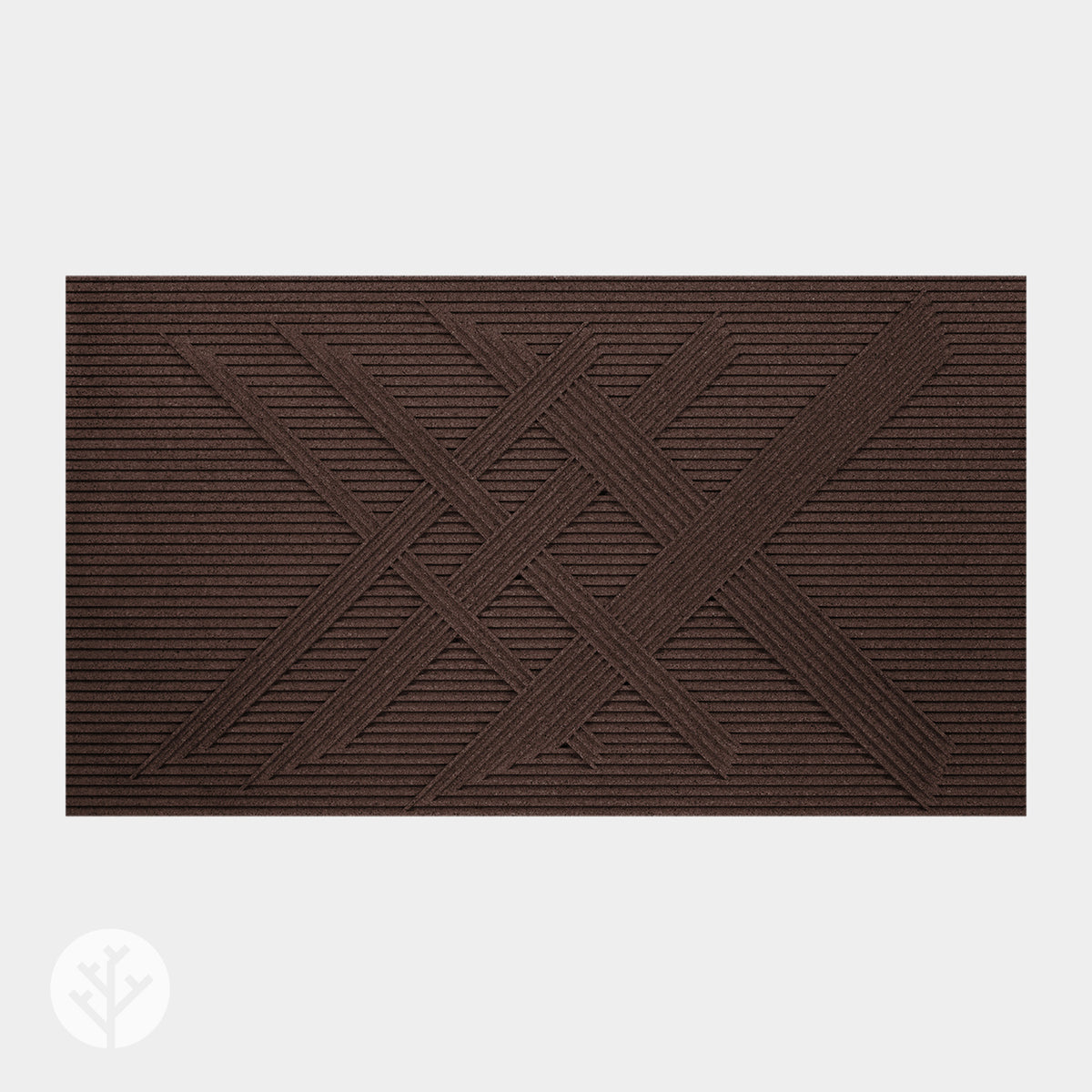 Muratto® Organic Strips Cross Luxury Cork Wall Tiles