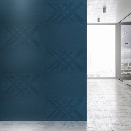 Muratto® Organic Strips Cross Luxury Cork Wall Tiles