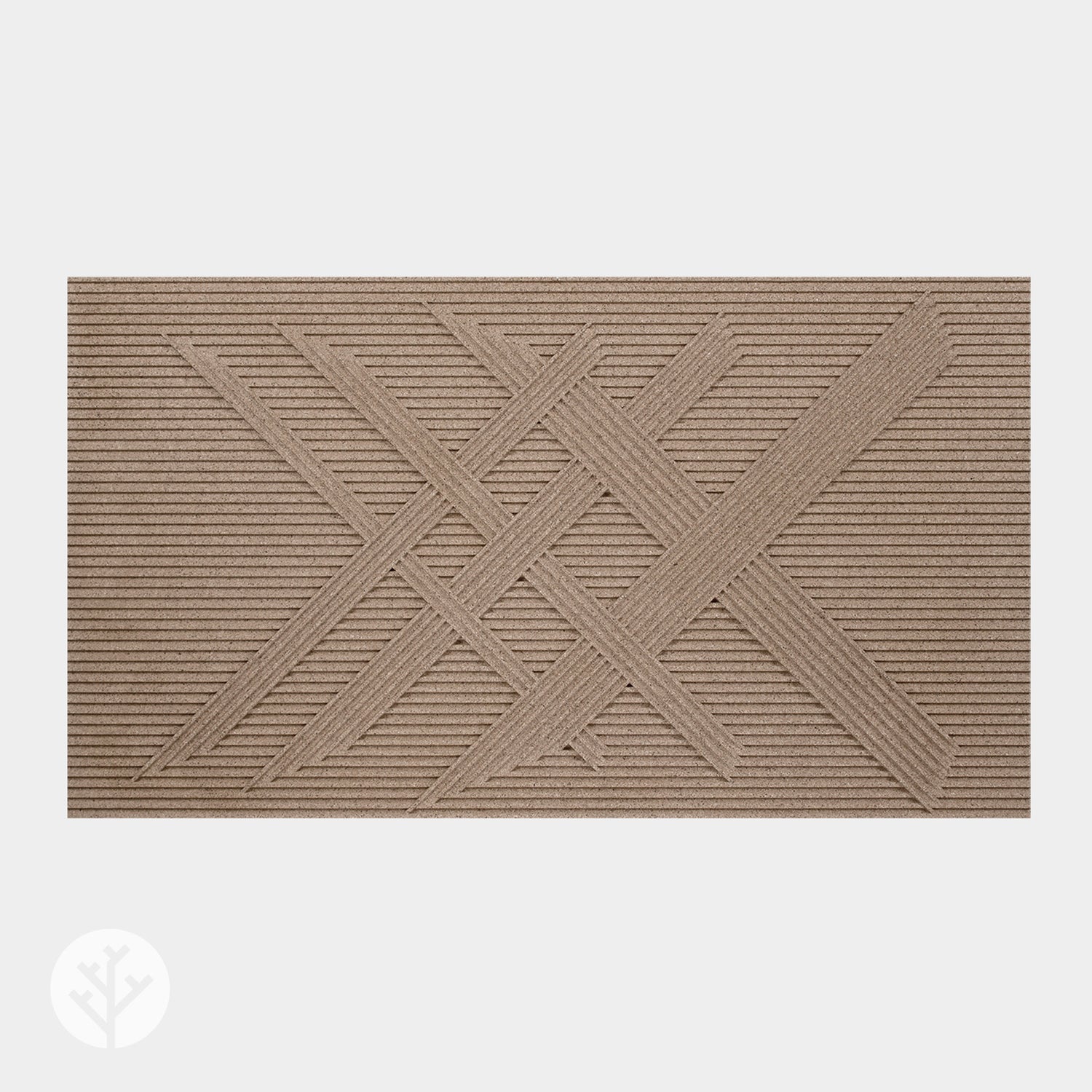 Muratto® Organic Strips Cross Luxury Cork Wall Tiles