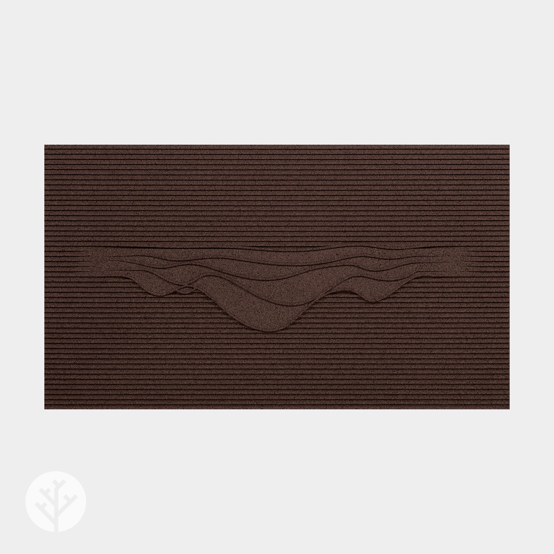 Muratto® Organic Strips Flow Luxury Cork Wall Tiles