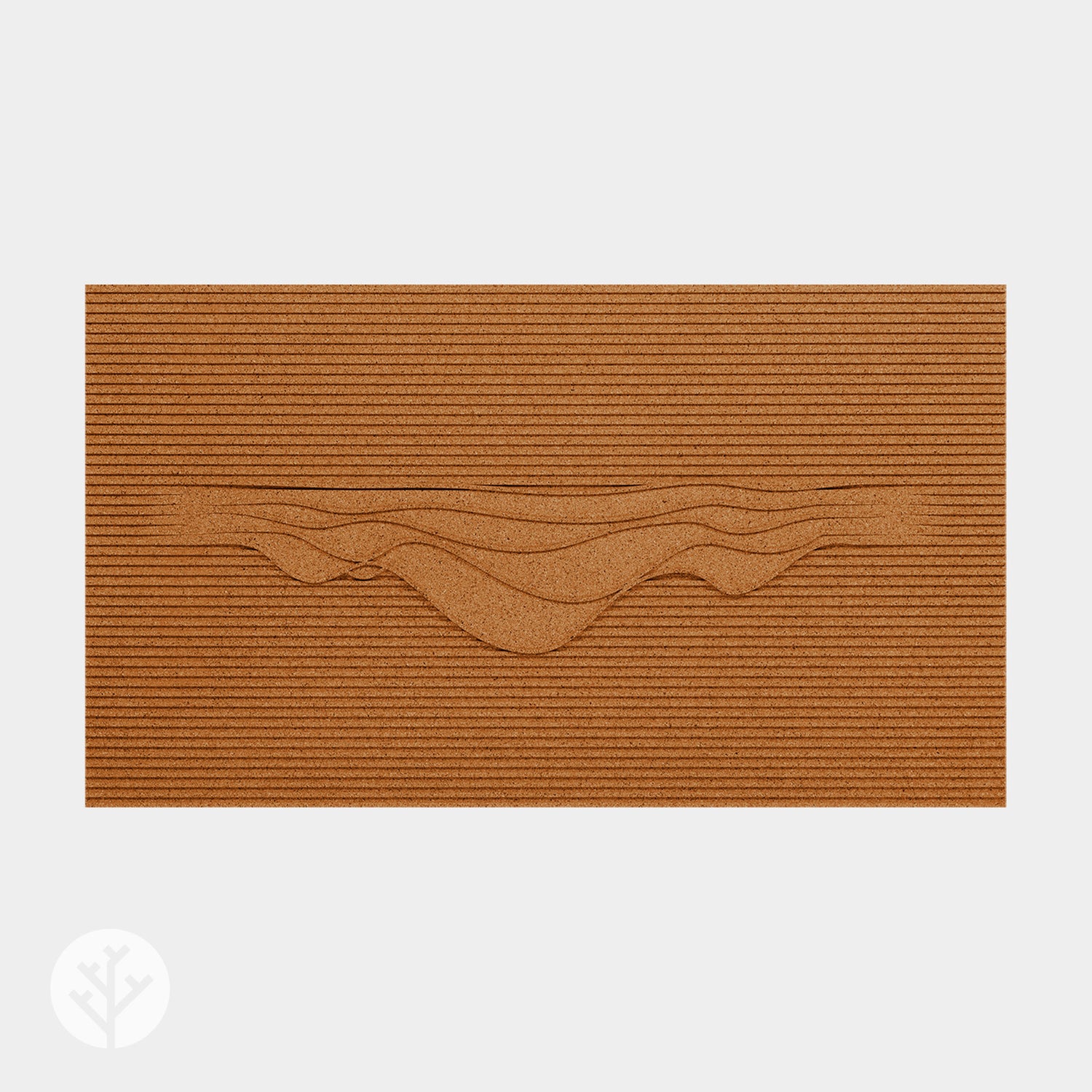 Muratto® Organic Strips Flow Luxury Cork Wall Tiles
