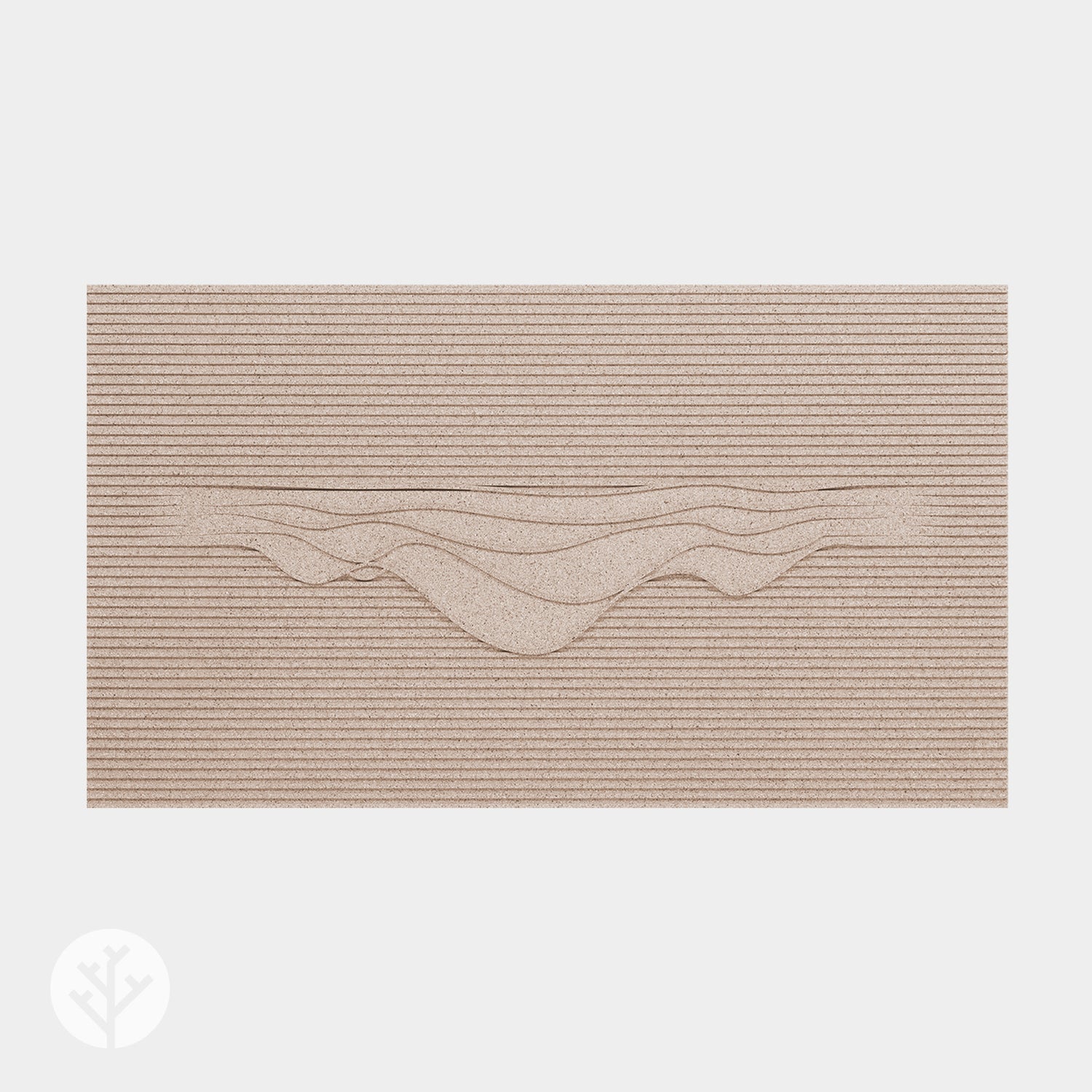 Muratto® Organic Strips Flow Luxury Cork Wall Tiles
