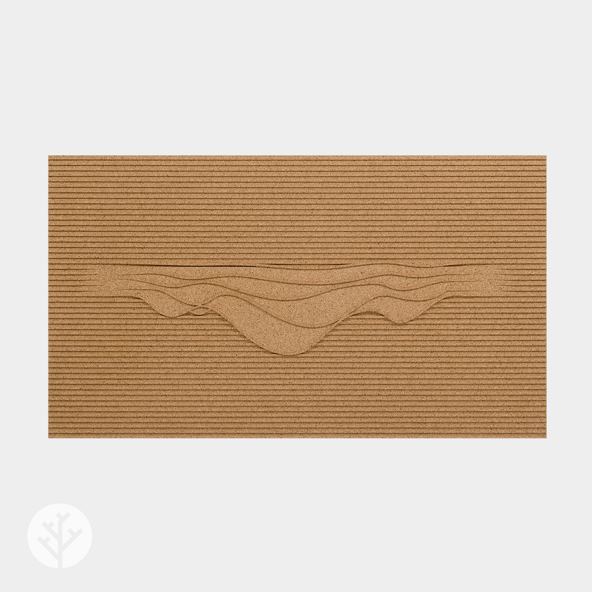 Muratto® Organic Strips Flow Luxury Cork Wall Tiles